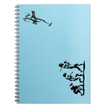 Evolution Rocket Spiral Note Book