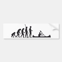 evolution rowing bumper stickers