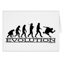 Evolution - Skateboarding - Male Cards