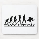 Evolution - Skateboarding - Male Mouse Pad