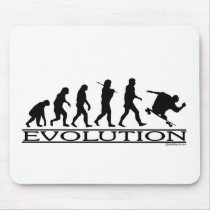 Evolution - Skateboarding - Male mousepads