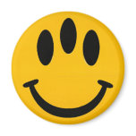 Evolution Smiley Fridge Magnets