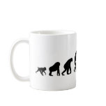 Evolution Snowboarder Coffee Mug