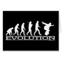 Evolution - Snowboarding cards by Mall4MyLife Evolution - Snowboarding cards