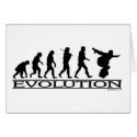 Evolution - Snowboarding cards by Mall4MyLife Evolution - Snowboarding cards