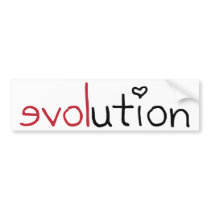 Evolution Sticker bumper stickers