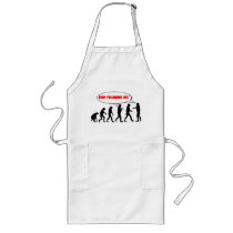 Evolution. Stop Following Me Apron