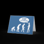 evolution - stop following me! cards