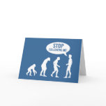 evolution - stop following me! cards