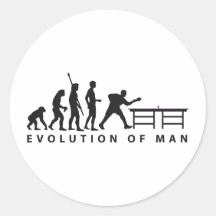Evolution table tennis B Stickers