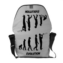 evolution trombone player messenger bags