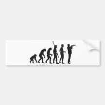 evolution trumpet more player bumper stickers