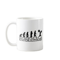 Evolution - Weight Lifter mugs