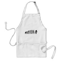 Evolution Zombie horror Apron