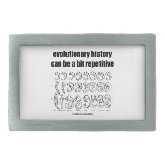evolutionary history can be a bit repetitive rectangular belt buckle