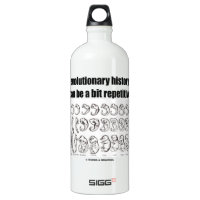 evolutionary history can be a bit repetitive SIGG traveler 1.0L water bottle