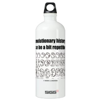 evolutionary history can be a bit repetitive SIGG traveler 1.0L water bottle