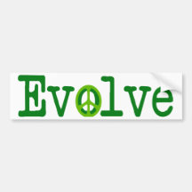 Evolve Bumper Sticker