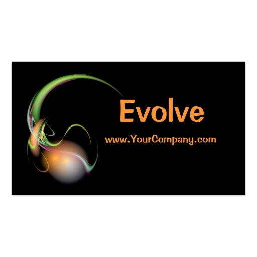 Evolve Business Card (front side)