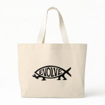 Evolve Fish Canvas Bag
