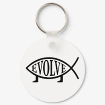 Evolve Fish keychains