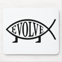 Evolve Fish Mouse Mat