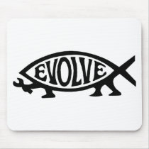 Evolve Fish Mousepad