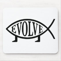 Evolve Fish Mouse Mat