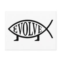 Evolve Fish Postcards