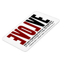EVOLVE. LOVE. VINYL MAGNET