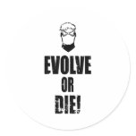 Evolve or Die! stickers