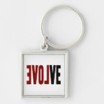 Evolve with LOVE Keychain