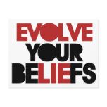 Evolve Your Beliefs Post Card