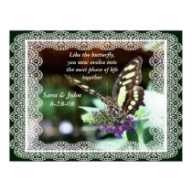 Evolving Butterfly Wedding Anniversary Print