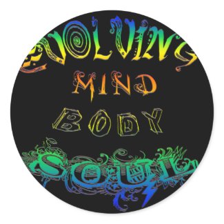 Evolving Mind Body Soul - Sticker sticker