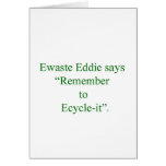 Ewaste Eddie: Recycle Your Old Electronics Properl cards