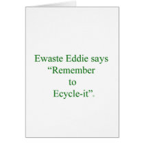 Ewaste Eddie: Recycle Your Old Electronics Properl cards