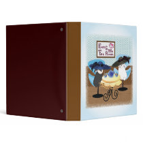 Ewe & Me Tea Room Avery Binder binders
