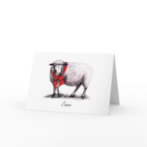 "Ewe" Tidings Card
