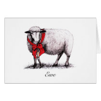 "Ewe" Tidings cards
