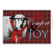 "Ewe" Tidings of Comfort and Joy cards