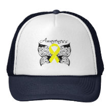 Ewing Sarcoma Butterfly Ribbon Hats