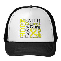 Ewing Sarcoma Faith Motto Hat