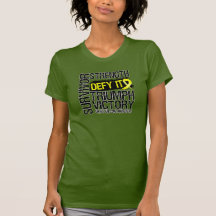 Ewing Sarcoma Survivor Defy It Tee Shirts