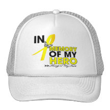 Ewing Sarcoma Tribute In Memory of My Hero Mesh Hat