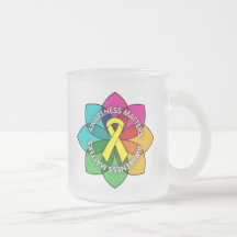Ewings Sarcoma Awareness Matters Petals Mugs
