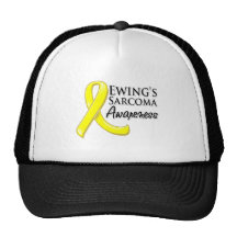 Ewing's Sarcoma Awareness Ribbon Trucker Hats