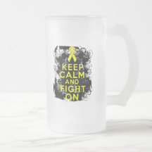 Ewings Sarcoma Keep Calm and Fight On Coffee Mug