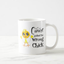 Ewings Sarcoma Picked The Wrong Chick Coffee Mug