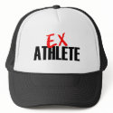 EX ATHLETE hats by NotWorking EX ATHLETE hats